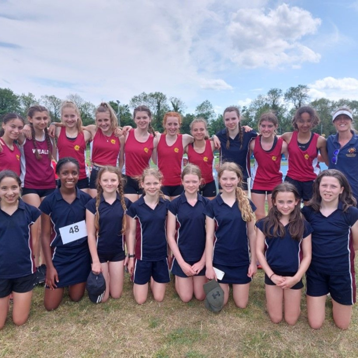 Schools Cup Athletics Weald Of Kent Grammar School